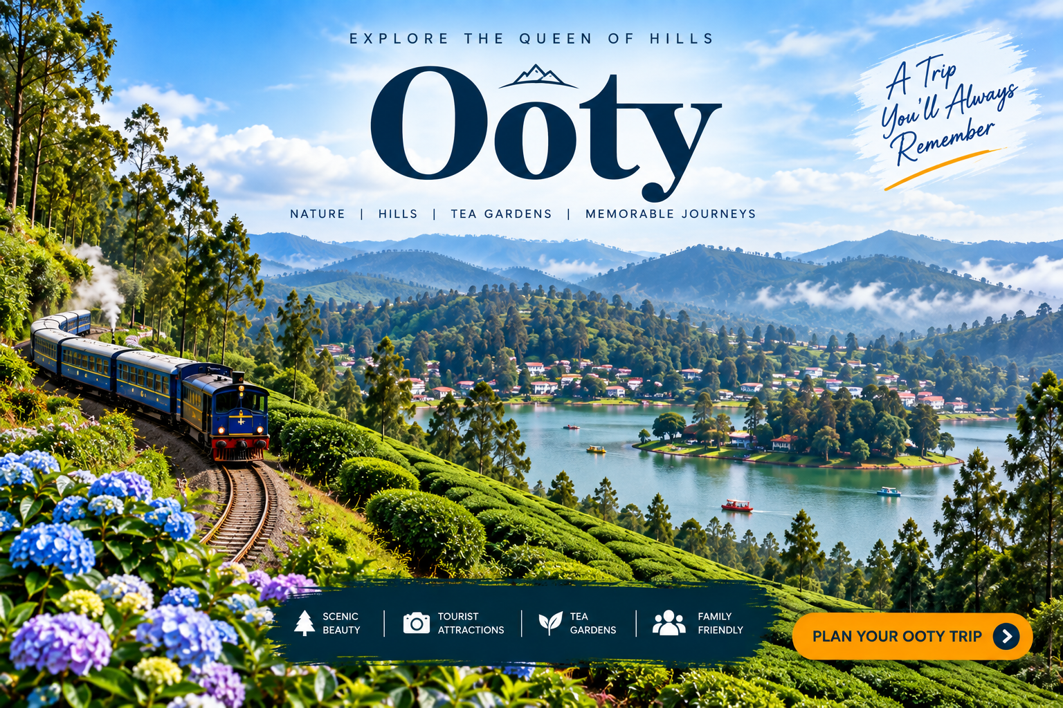 Ooty Tour Package