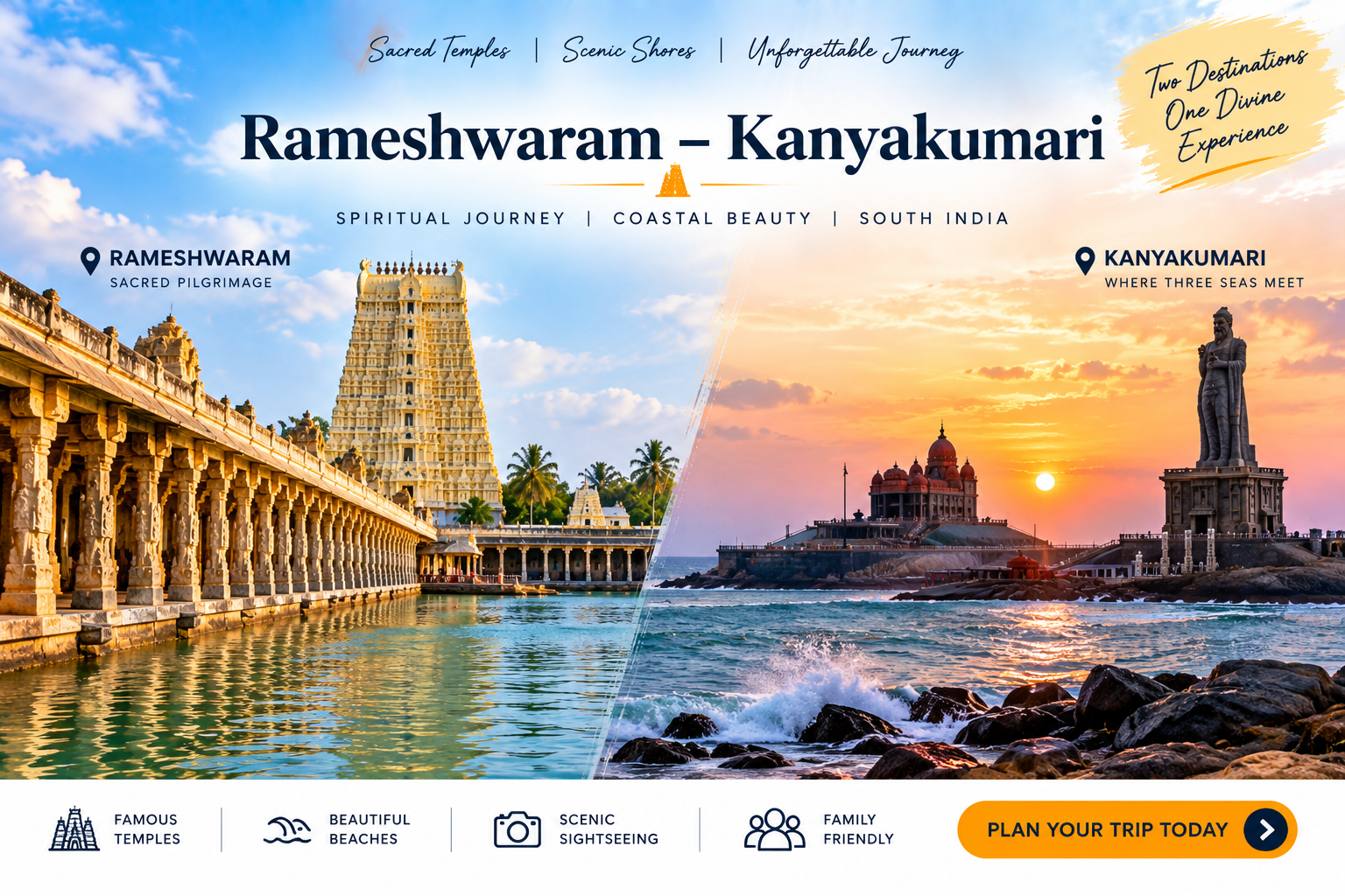 Rameswaram Kanyakumari Tour