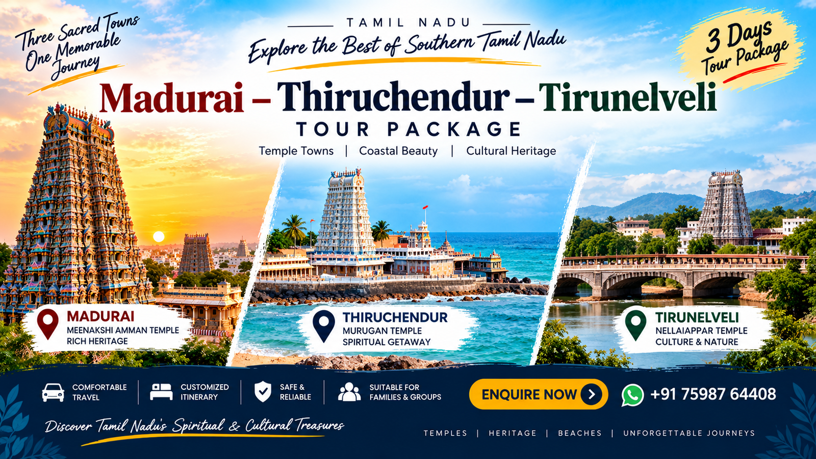 Thiruchendur Tirunelveli Tour