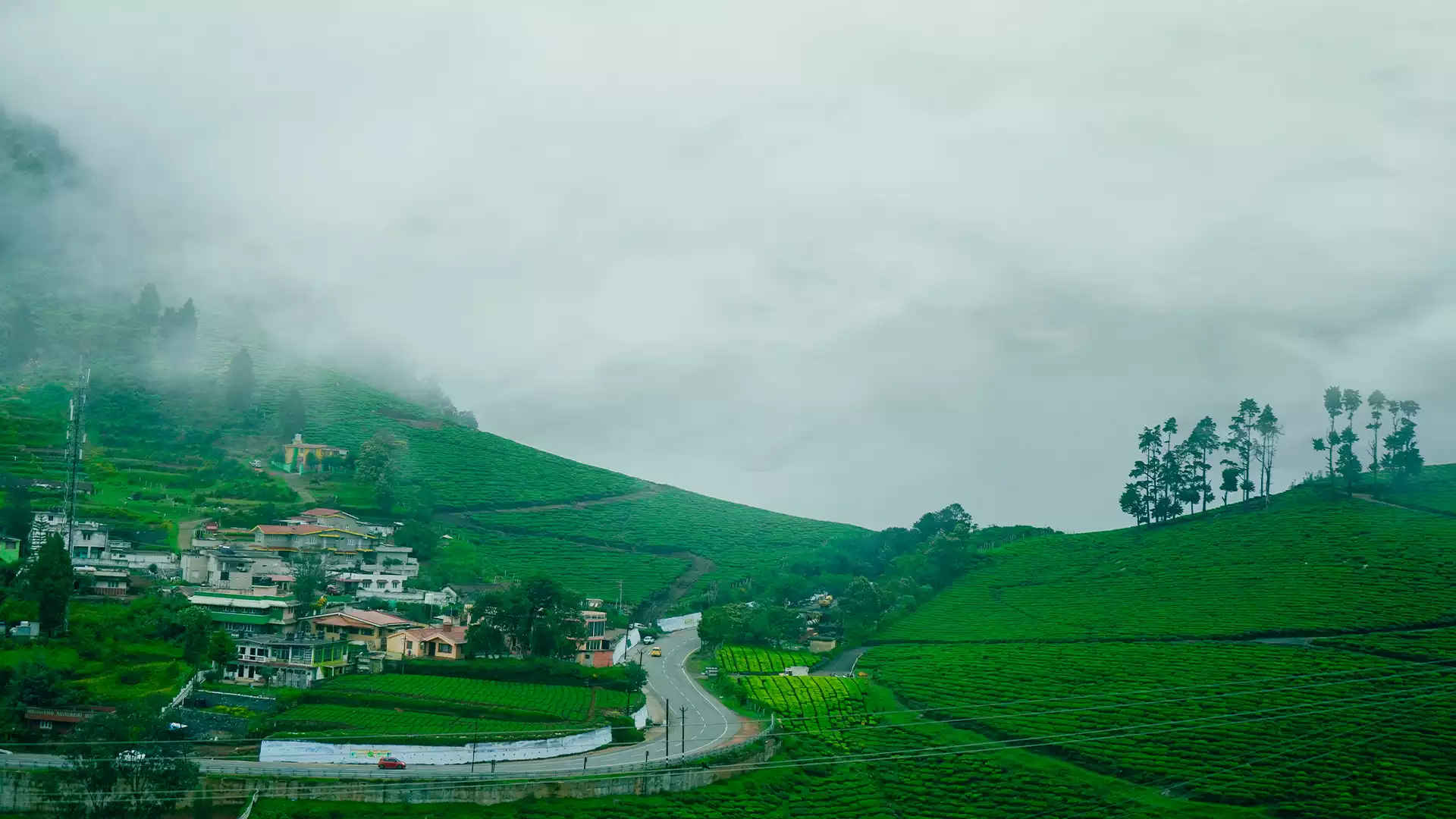 Ooty scenic hill station