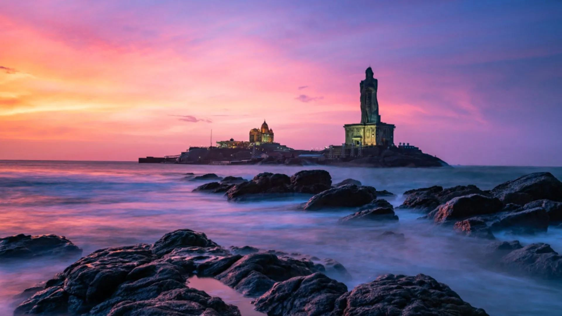 Kanyakumari coastline
